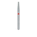 Tapered Round Edge Diamond Bur, 1.6mm Ø, Fine, 0.9mm Tip Ø, FG - 846RF-016-FG - Avtec Dental