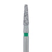 Tapered Round Edge Diamond Bur, 1.6mm Ø, Coarse, 0.9mm Tip Ø, FG - 846RG-016-FG - Avtec Dental