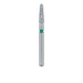 Tapered Round Edge Diamond Bur, 1.8mm Ø, Coarse, 1.1mm Tip Ø, FG - 846RG-018-FG - Avtec Dental