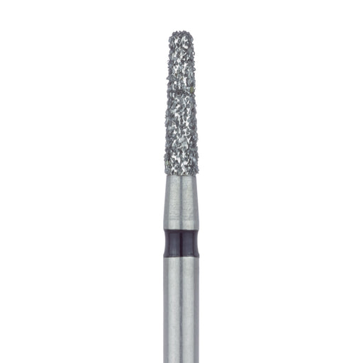 Tapered Round Edge Diamond Bur, 1.6mm Ø, Super Coarse, 0.9mm Tip Ø, FG - 846RH-016-FG - Avtec Dental