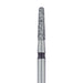 Tapered Round Edge Diamond Bur, 1.6mm Ø, Super Coarse, 0.9mm Tip Ø, FG - 846RH-016-FG - Avtec Dental