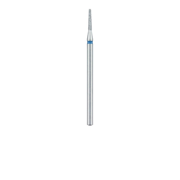 Long Tapered Flat End Diamond Bur, 1.4mm Ø, Medium, 0.8mm Tip Ø, HP - 847-014-HP - Avtec Dental