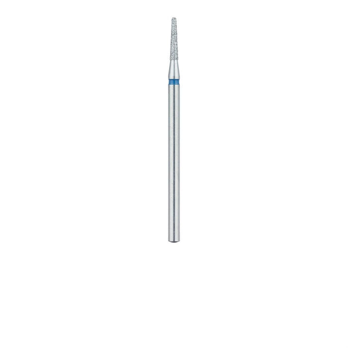 Long Tapered Flat End Diamond Bur, 1.6mm Ø, Medium, 0.9mm Tip Ø, HP - 847-016-HP - Avtec Dental