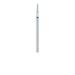 Long Tapered Flat End Diamond Bur, 1.6mm Ø, Medium, 0.9mm Tip Ø, HP - 847-016-HP - Avtec Dental