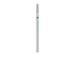 Long Tapered Flat End Diamond Bur, 2.3mm Ø, Medium, HP - 847-023-HP - Avtec Dental