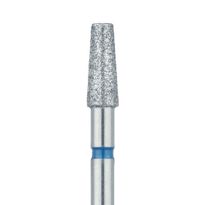 Long Tapered Flat End Diamond Bur, 3.3mm Ø, Medium, HP - 847-033-HP - Avtec Dental
