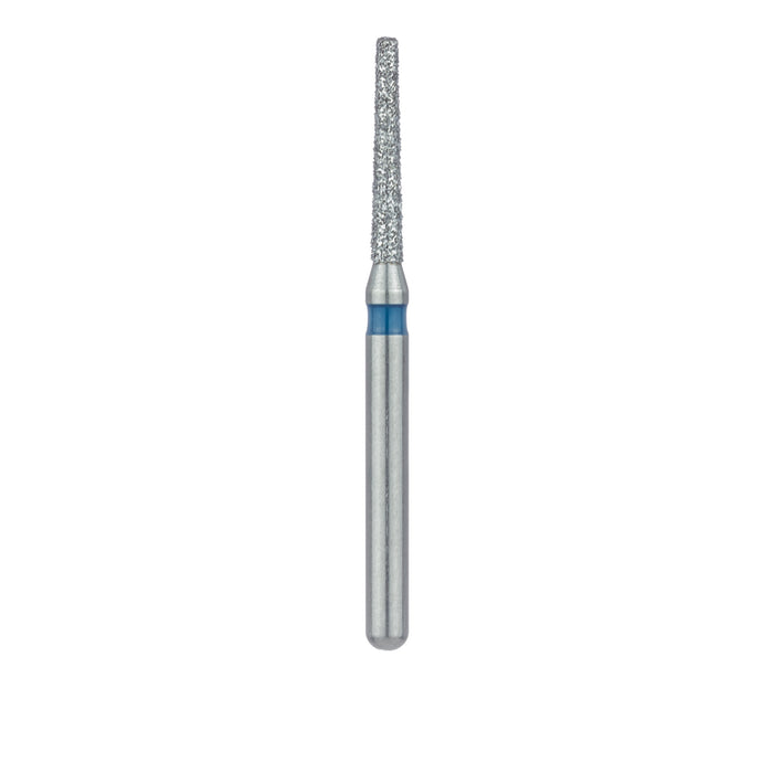 Long Tapered Flat End Diamond Bur, 1.2mm Ø, Medium, 0.7mm Tip Ø, FG - 847-012-FG - Avtec Dental