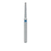 Long Tapered Flat End Diamond Bur, 1.2mm Ø, Medium, 0.7mm Tip Ø, FG - 847-012-FG - Avtec Dental