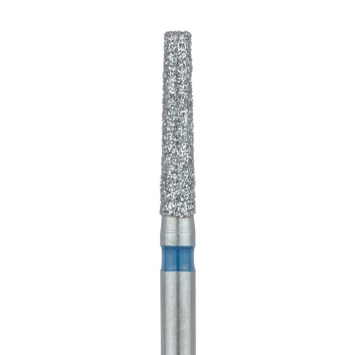 Long Tapered Flat End Diamond Bur, 1.6mm Ø, Medium, 0.9mm Tip Ø, HP - 847-016-HP - Avtec Dental