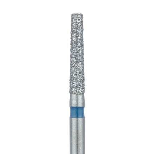 Long Tapered Flat End Diamond Bur, 1.6mm Ø, Medium, 0.9mm Tip Ø, FG - 847-016-FG - Avtec Dental