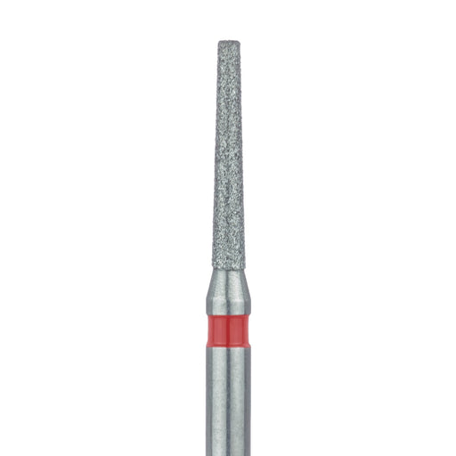 Long Tapered Flat End Diamond Bur, 1.2mm Ø Fine, FG - 847F-012-FG - Avtec Dental