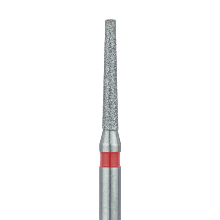 Long Tapered Flat End Diamond Bur, 1.2mm Ø Fine, FG - 847F-012-FG - Avtec Dental
