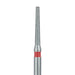 Long Tapered Flat End Diamond Bur, 1.2mm Ø Fine, FG - 847F-012-FG - Avtec Dental