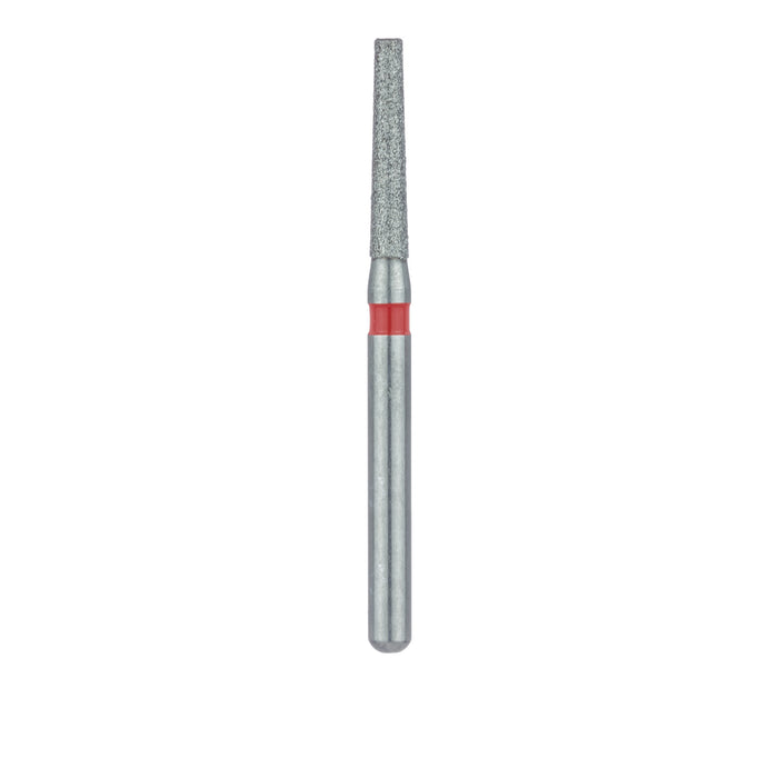 Long Tapered Flat End Diamond Bur, 1.4mm Ø, Fine, FG - 847F-014-FG - Avtec Dental