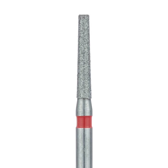 Long Tapered Flat End Diamond Bur, 1.4mm Ø, Fine, FG - 847F-014-FG - Avtec Dental