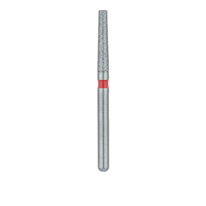 Long Tapered Flat End Diamond Bur, 1.6mm Ø, Fine, FG - 847F-016-FG - Avtec Dental
