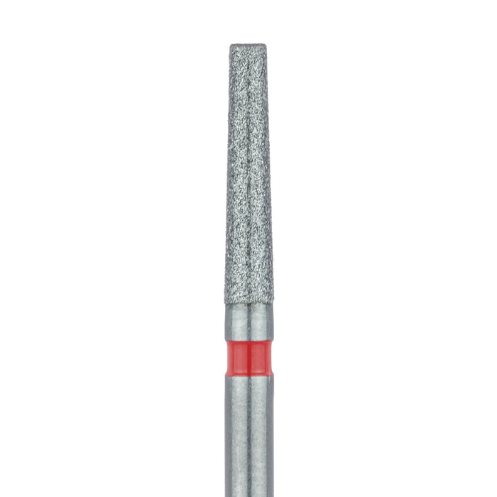 Long Tapered Flat End Diamond Bur, 1.6mm Ø, Fine, FG - 847F-016-FG - Avtec Dental