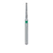 Long Tapered Flat End Diamond Bur, 1.2mm Ø, Coarse, FG - 847G-012-FG - Avtec Dental