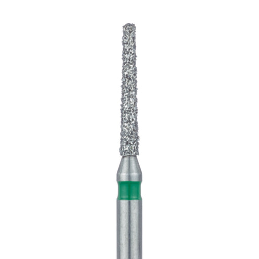 Long Tapered Flat End Diamond Bur, 1.2mm Ø, Coarse, FG - 847G-012-FG - Avtec Dental