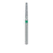 Long Tapered Flat End Diamond Bur, 1.4mm Ø, Coarse, FG - 847G-014-FG - Avtec Dental