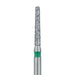 Long Tapered Flat End Diamond Bur, 1.4mm Ø, Coarse, FG - 847G-014-FG - Avtec Dental
