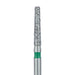 Long Tapered Flat End Diamond Bur, 1.6mm Ø, Coarse, FG - 847G-016-FG - Avtec Dental