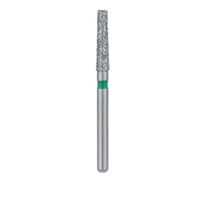 Long Tapered Flat End Diamond Bur, 1.8mm Ø, Coarse, FG - 847G-018-FG - Avtec Dental