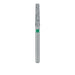 Long Tapered Flat End Diamond Bur, 1.8mm Ø, Coarse, FG - 847G-018-FG - Avtec Dental