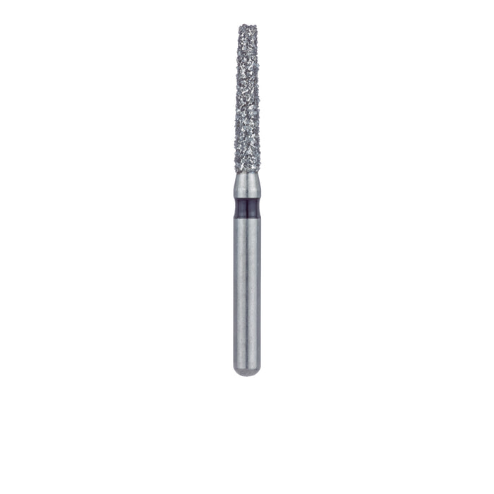 Long Tapered Flat End Diamond Bur, 1.6mm Ø, Super Coarse, SS - 847H-016-SS - Avtec Dental