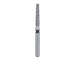 Long Tapered Flat End Diamond Bur, 1.6mm Ø, Super Coarse, SS - 847H-016-SS - Avtec Dental