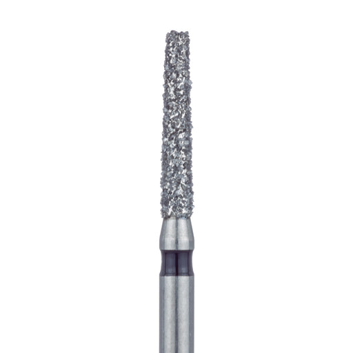 Long Tapered Flat End Diamond Bur, 1.6mm Ø, Super Coarse, SS - 847H-016-SS - Avtec Dental