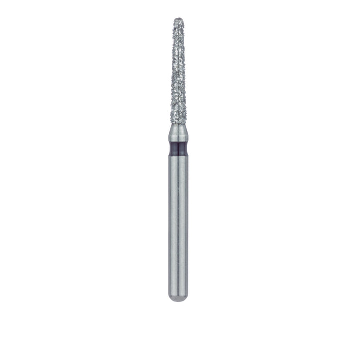 Long Tapered Flat End Diamond Bur, 1.4mm Ø, Super Coarse, FG - 847H-014-FG - Avtec Dental