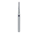 Long Tapered Flat End Diamond Bur, 1.4mm Ø, Super Coarse, FG - 847H-014-FG - Avtec Dental