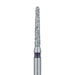 Long Tapered Flat End Diamond Bur, 1.4mm Ø, Super Coarse, FG - 847H-014-FG - Avtec Dental