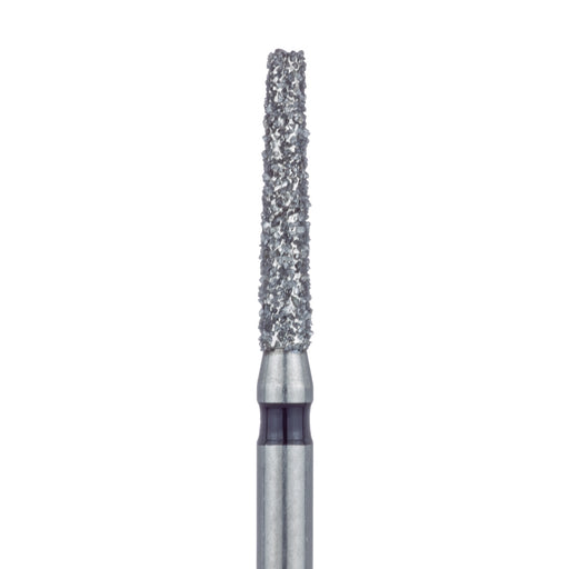 Long Tapered Flat End Diamond Bur, 1.6mm Ø, Super Coarse, FG - 847H-016-FG - Avtec Dental