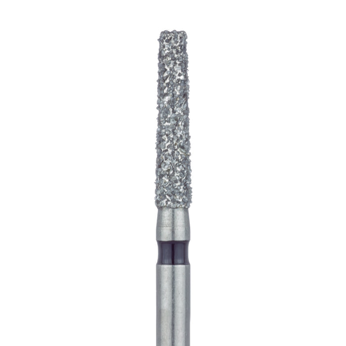 Long Tapered Flat End Diamond Bur, 1.8mm Ø, Super Coarse, FG - 847H-018-FG - Avtec Dental