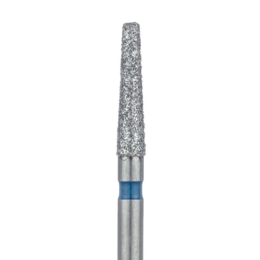 Long Tapered Round Edge Diamond Bur, 1.8mm Ø, Medium, 1.4mm Tip Ø, FG - 847R-018-FG - Avtec Dental