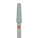 Long Tapered Round Edge Diamond Bur, 2.3mm Ø, Fine, 1.6mm Tip Ø, FG - 847RF-023-FG - Avtec Dental