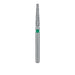 Long Tapered Round Edge Diamond Bur, 1.6mm Ø, Coarse, 0.9mm Tip Ø, FG - 847RG-016-FG - Avtec Dental