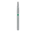 Long Tapered Round Edge Diamond Bur, 1.8mm Ø, Coarse, 1.4mm Tip Ø, FG - 847RG-018-FG - Avtec Dental