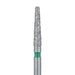 Long Tapered Round Edge Diamond Bur, 1.8mm Ø, Coarse, 1.4mm Tip Ø, FG - 847RG-018-FG - Avtec Dental