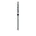 Single-Use Diamond Bur, Sterile, 25 Pack, 1.6mm Ø, Tapered, Round Edge, 0.9mm Tip Ø, 8mm Working Length, Super Coarse, FG - 0816.8C - Avtec Dental