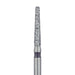 Long Tapered Round Edge Diamond Bur, 1.6mm Ø, Super Coarse, 0.9mm Tip Ø, FG - 847RH-016-FG - Avtec Dental