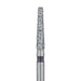 Long Tapered Round Edge Diamond Bur, 1.8mm Ø, Super Coarse, 1.4mm Tip Ø, FG - 847RH-018-FG - Avtec Dental