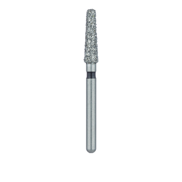 Long Tapered Round Edge Diamond Bur, 2.3mm Ø, Super Coarse, 1.6mm Tip Ø, FG - 847RH-023-FG - Avtec Dental