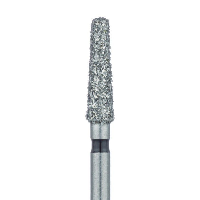 Long Tapered Round Edge Diamond Bur, 2.3mm Ø, Super Coarse, 1.6mm Tip Ø, FG - 847RH-023-FG - Avtec Dental