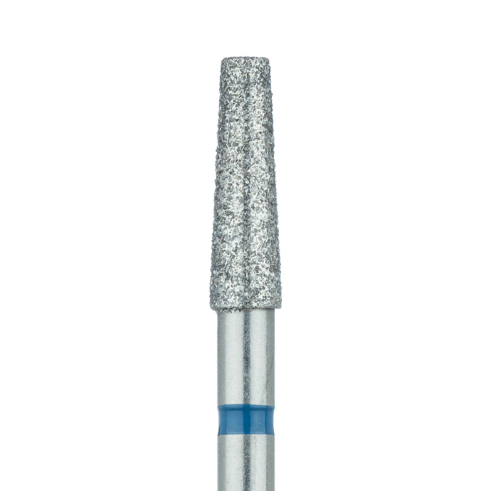 Extra Long Tapered Flat End Diamond Bur, 3.1mm Ø, Medium, HP - 848-031-HP - Avtec Dental