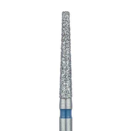 Extra Long Tapered Flat End Diamond Bur, 1.6mm Ø, Medium, 0.9mm Tip Ø, FG - 848-016-FG - Avtec Dental