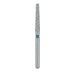 Single-Use Diamond Bur, Sterile, 25 Pack, 1.8mm Ø, Tapered, Flat End, 1.2mm Tip Ø, 10mm Working Length, Medium, FG - 0918.10M - Avtec Dental