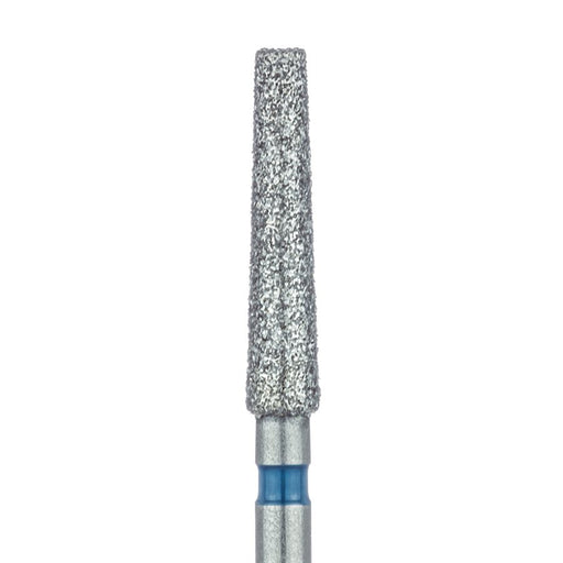 Extra Long Tapered Flat End Diamond Bur, 2.1mm Ø, Medium, 1.4mm Tip Ø, HP - 848-021-HP - Avtec Dental